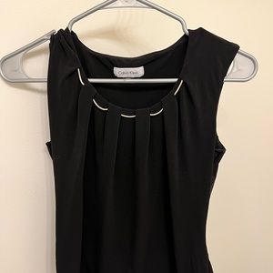 Black Calvin Klein blouse.